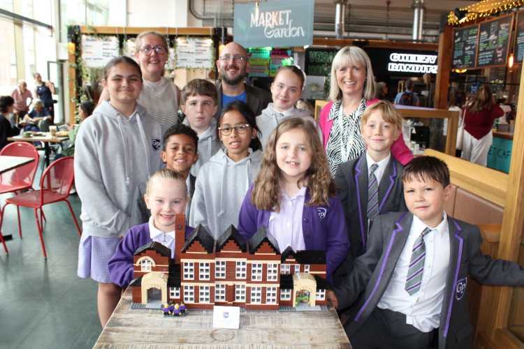 Grosvenor Park Academy has become the only school to be included in the display (Image via: North West Academies Trust)