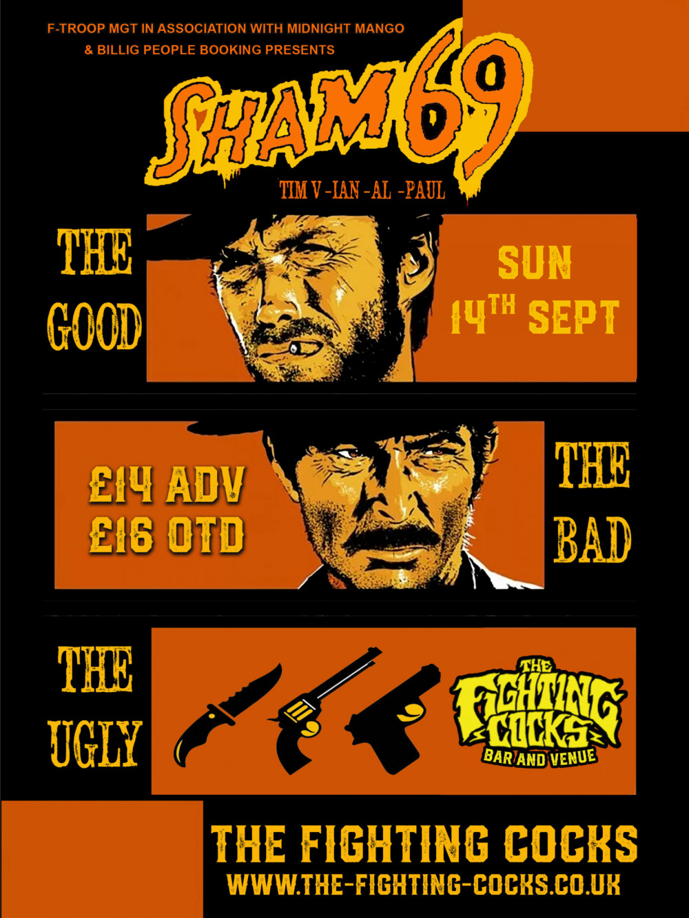 SHAM 69 – New Date!