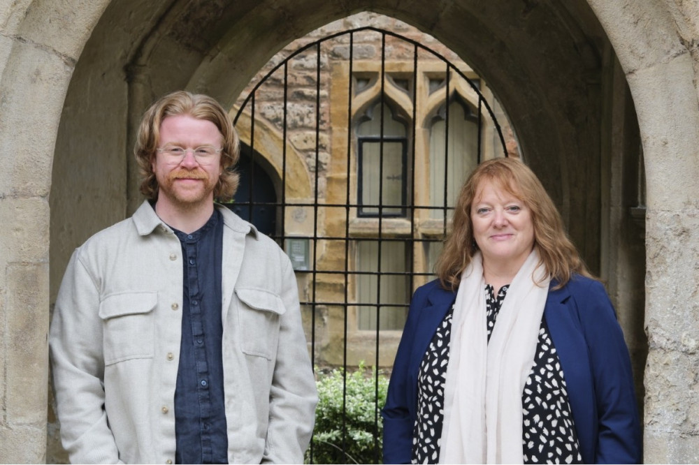 Nik Kitchridge and Amanda Boyd, who are developing activity plans with communities across Somerset. Nik Kitchridge and Amanda Boyd, who are developing activity plans with communities across Somerset.