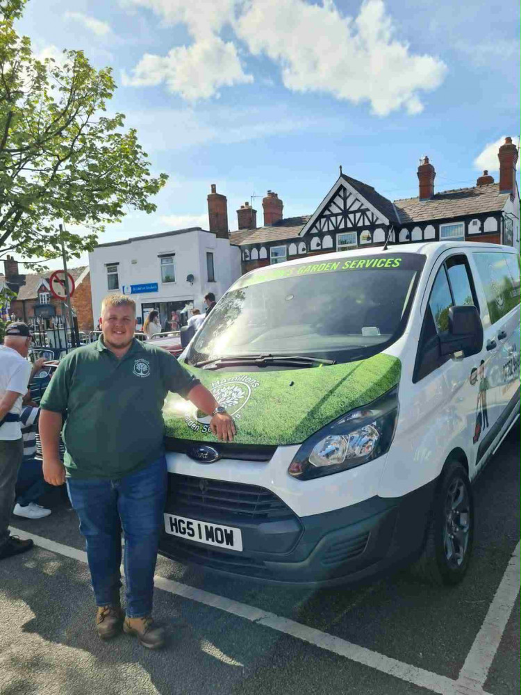 Gardener, Ben Hamilton, is celebrating the second anniversary of his business today (Tuesday). (Photo: Ben Hamilton)