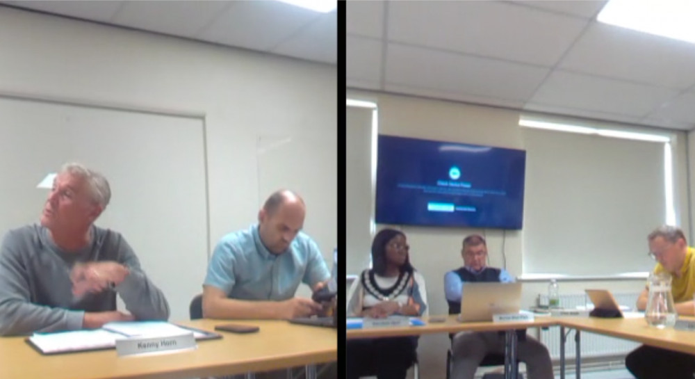A full Ashby Town Council meeting heard disagreements amongst Councillors and members of the public on Monday evening (Photo: Ashby Nub News) A full Ashby Town Council meeting heard disagreements amongst Councillors and members of the public on Monday evening (Photo: Ashby Nub News)