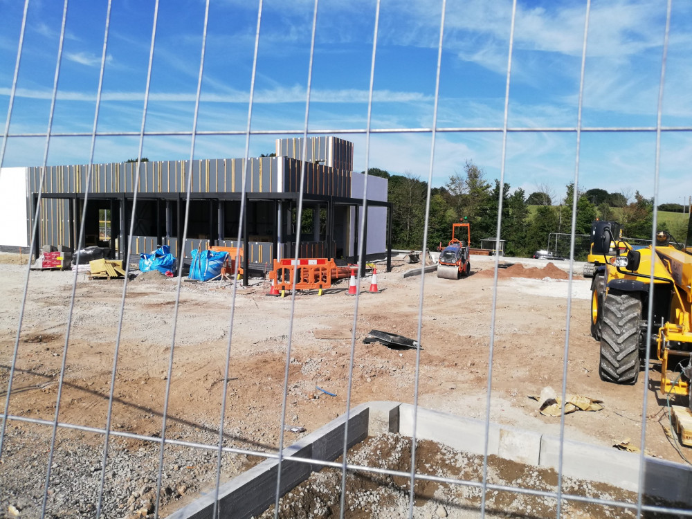 A Starbucks drive-thru is being built off Linley Lane in Alsager. (Photo: Nub News) A Starbucks drive-thru is being built off Linley Lane in Alsager. (Photo: Nub News)