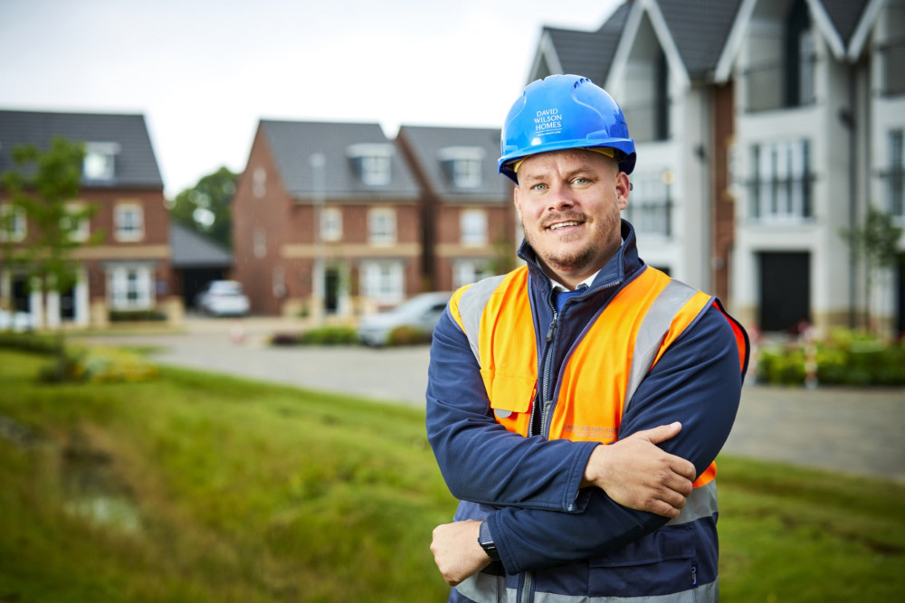 Liam Jones, who previously worked on the Scholars Place development in Alsager, has won another award. (Photo: David Wilson Homes) Liam Jones, who previously worked on the Scholars Place development in Alsager, has won another award. (Photo: David Wilson Homes)
