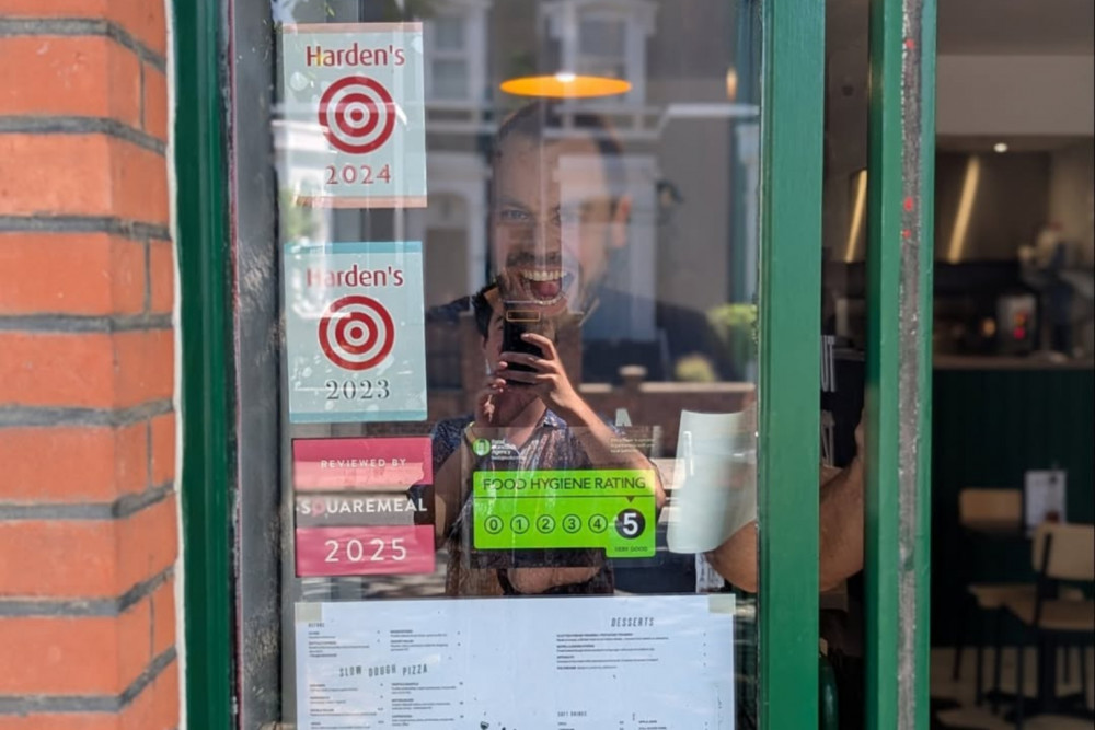 Only minor issues were found during the inspection at Base Face Pizza on Kew Road (credit: @base.face.pizza/Instagram). Only minor issues were found during the inspection at Base Face Pizza on Kew Road (credit: @base.face.pizza/Instagram).