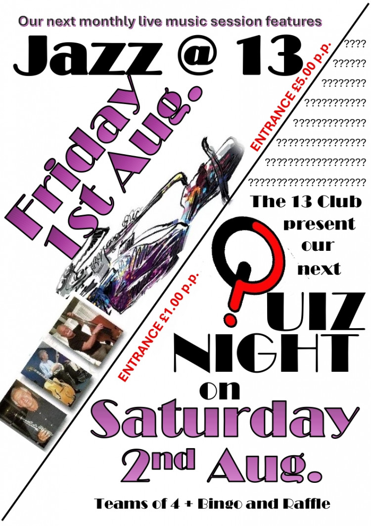 Friday Jazz & Saturday Quiz Friday Jazz & Saturday Quiz