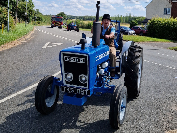 Expect delays and queues around Ashby Town Centre this Sunday for Jim's Tractor Run (Photo: Ashby Town Council)