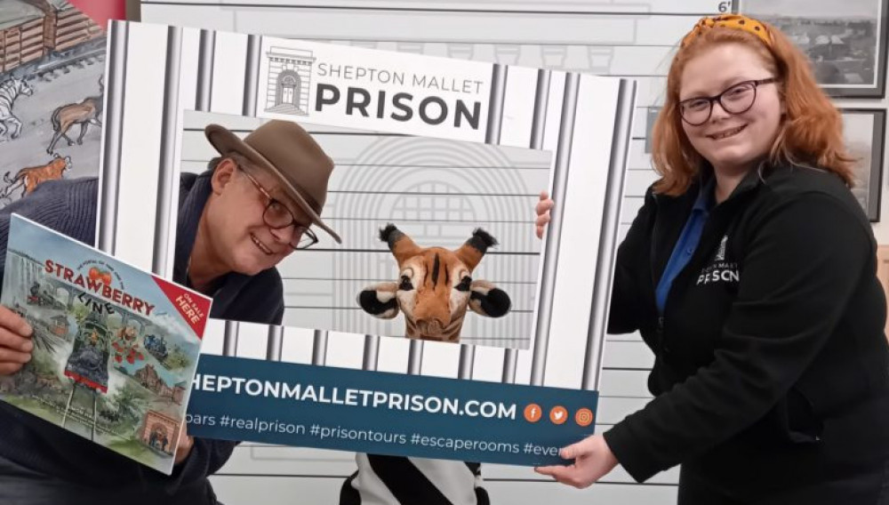 Children's author Simon Hall hosts a three-day event at Shepton Mallet Prison from 9 to 11 August, featuring readings, book signings, and a family-friendly trail. Children's author Simon Hall hosts a three-day event at Shepton Mallet Prison from 9 to 11 August, featuring readings, book signings, and a family-friendly trail.