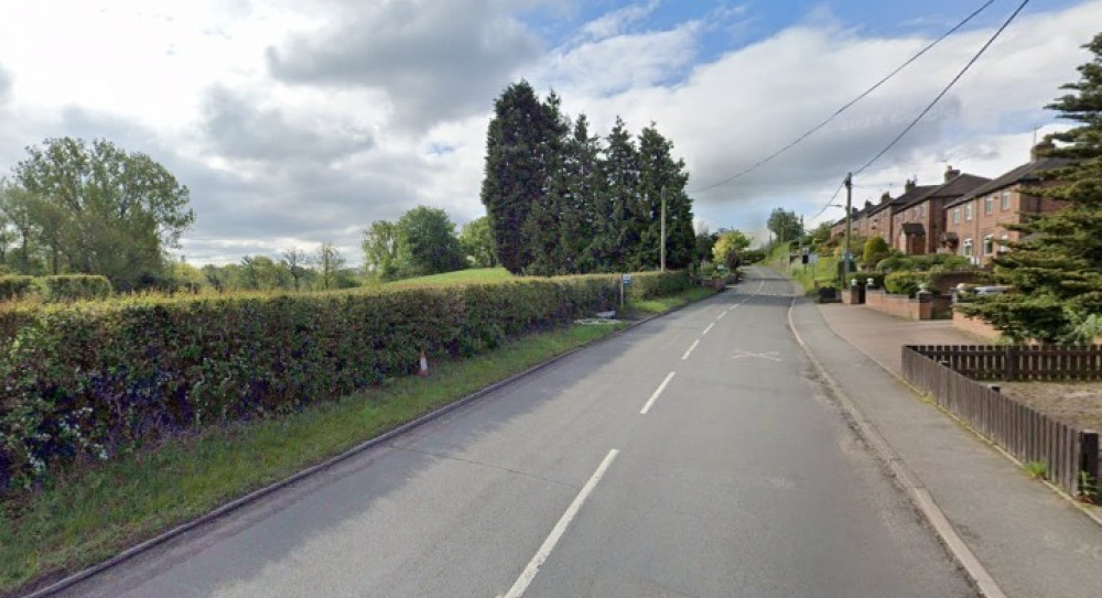 The application site is off Bridge Street in Wybunbury (Google). The application site is off Bridge Street in Wybunbury (Google).