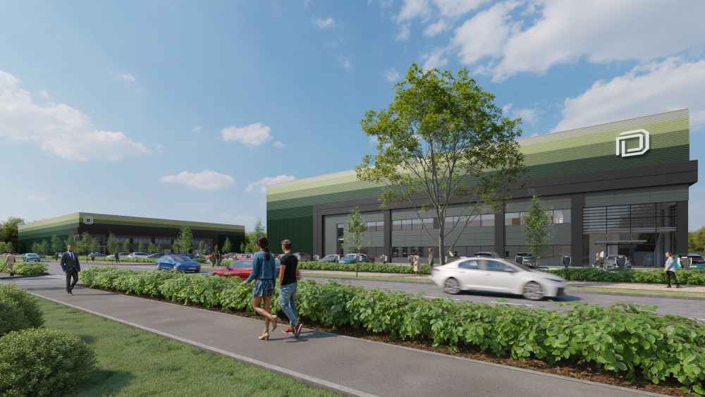 An artist's impression of the manufacturing site in Gaydon (image via PLMR Advent) An artist's impression of the manufacturing site in Gaydon (image via PLMR Advent)