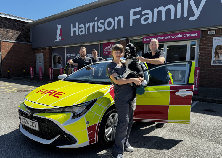 Life saving pet breathing equipment has been donated to Staffordshire Fire and Rescue. (Supplied)