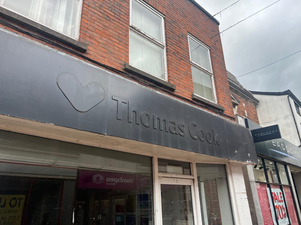 The old Thomas Cook unit could be given a new lease of life (Credit: Nub News) The old Thomas Cook unit could be given a new lease of life (Credit: Nub News)