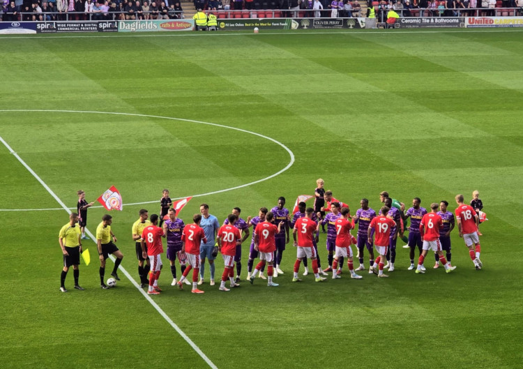 Emre Tezgal, 19, has joined Crewe after featuring in the second half for Stoke against The Railwaymen in Wednesday's (July 23) pre-season clash (Ryan Parker).
