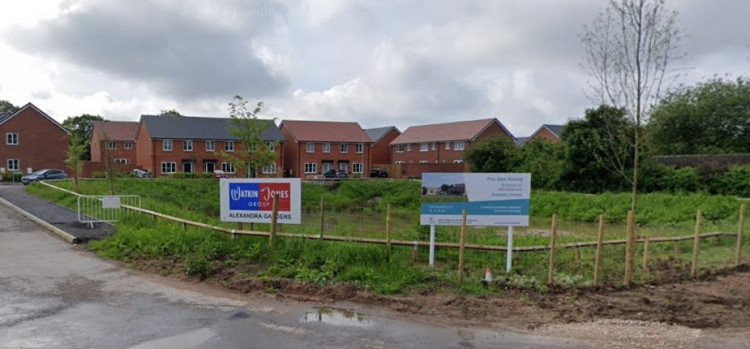 Watkin Jones Group wants to build 24 properties on the land to the north of Sydney Road, part of the Alexandra Gardens site (Google).
