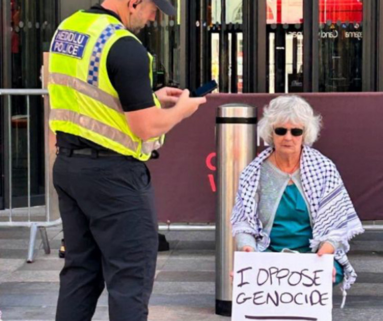 Two Somerset women, aged 80 and 75, risk 14-year terrorism charges after a peaceful protest for Palestine Action outside Cardiff's BBC building on 12 July.