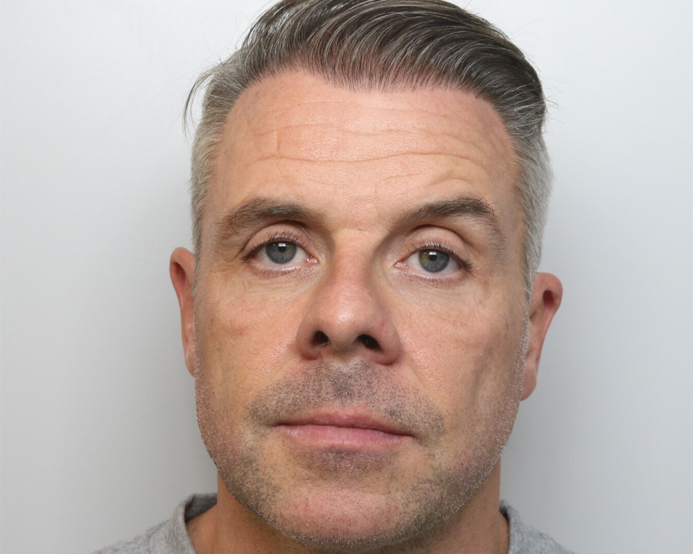 A Chester police officer identified that Storey was wanted by the NCA (Image via: Cheshire Constabulary)