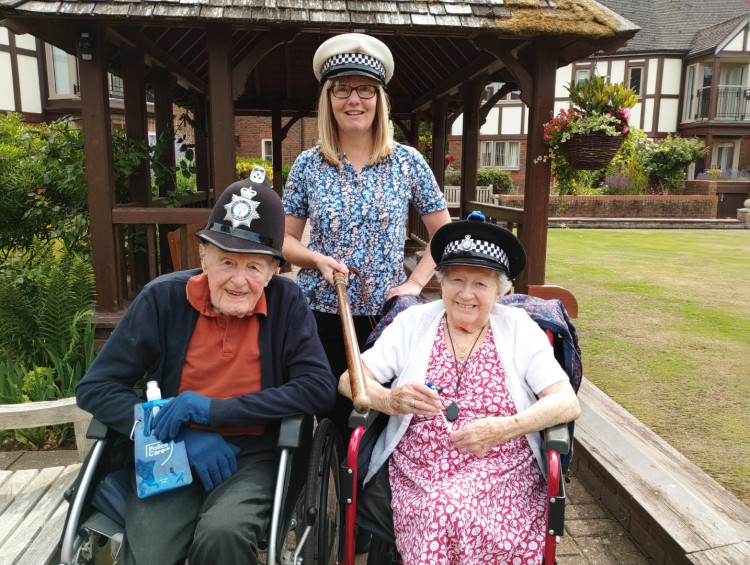Richmond Villages Nantwich, St Josephs Way, participated in a walk organised by Police Care UK, titled ‘Walk the Beat' (Supplied).