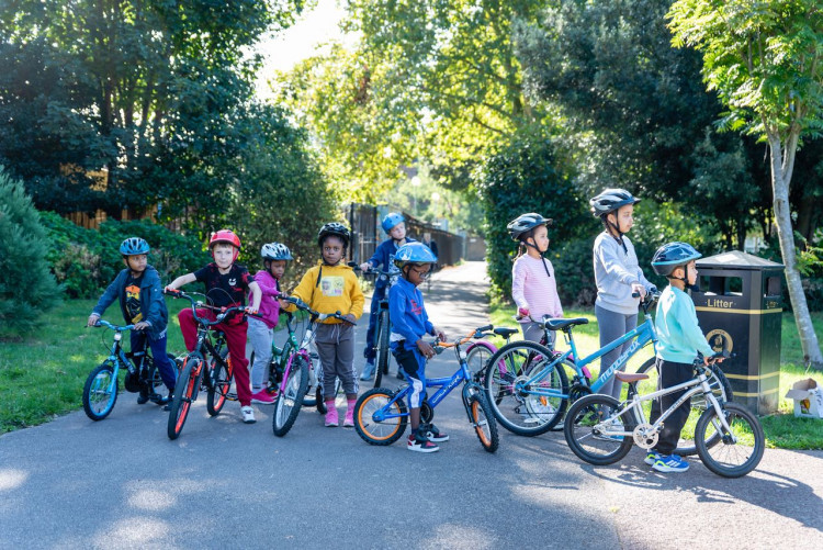 Ambition, Aspire, Achieve Cycling Club (credit: Groundworks).