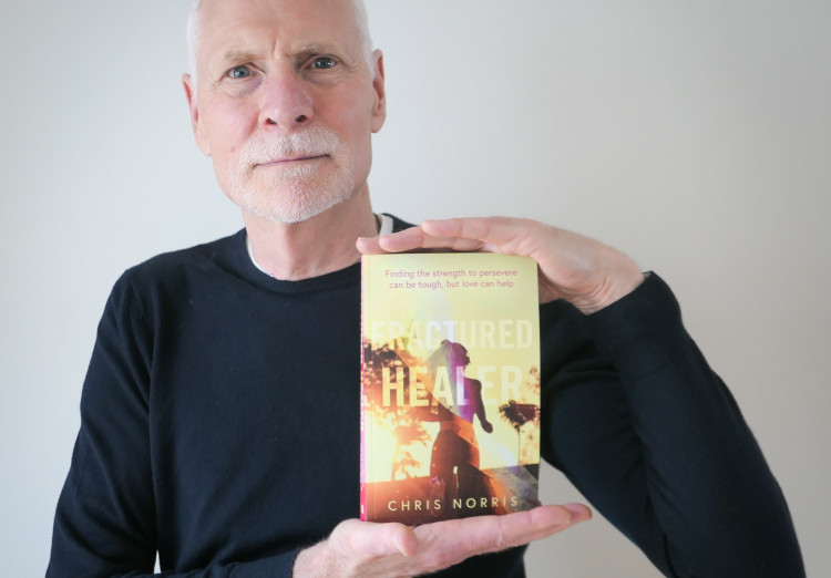 Chris Norris has written his first novel, Fractured Healer (Credit: Chris Norris)