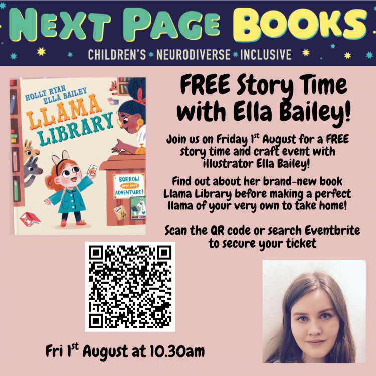 FREE Storytime and Craft with Ella Bailey