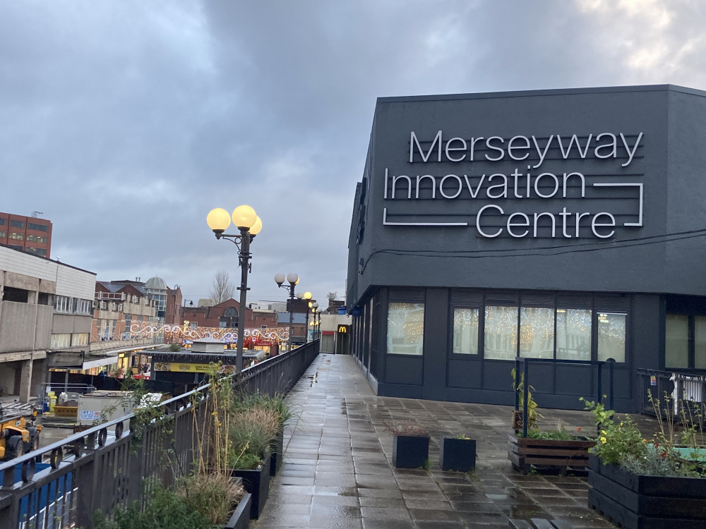 The Merseyway Innovation Centre in Stockport's main shopping centre is now almost at full capacity (Image - Nub News)