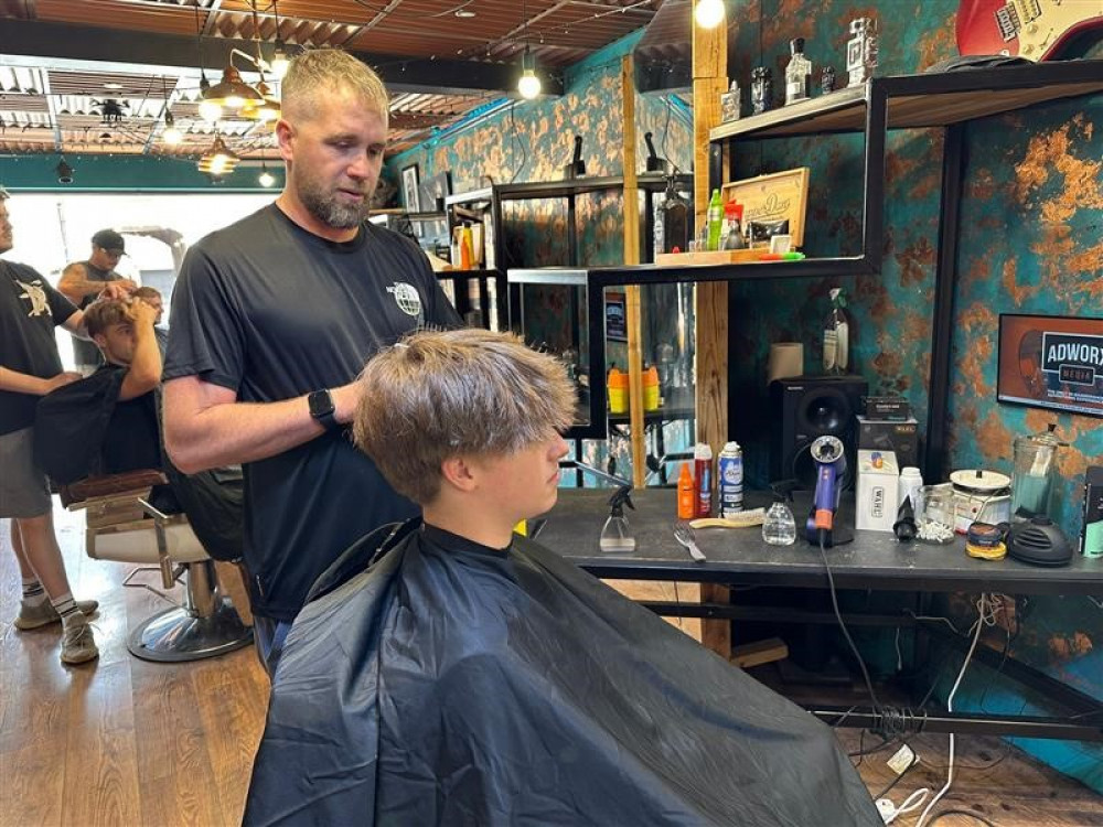 Congleton teenager Ryan Moors shaved his head to raise money for Macclesfield hospital's Breast (Credit: ECNHST