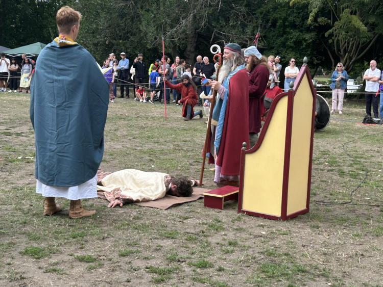 Athels Town took place in Kingston's Canbury Gardens over the weekend (Credit: Tilly O'Brien)
