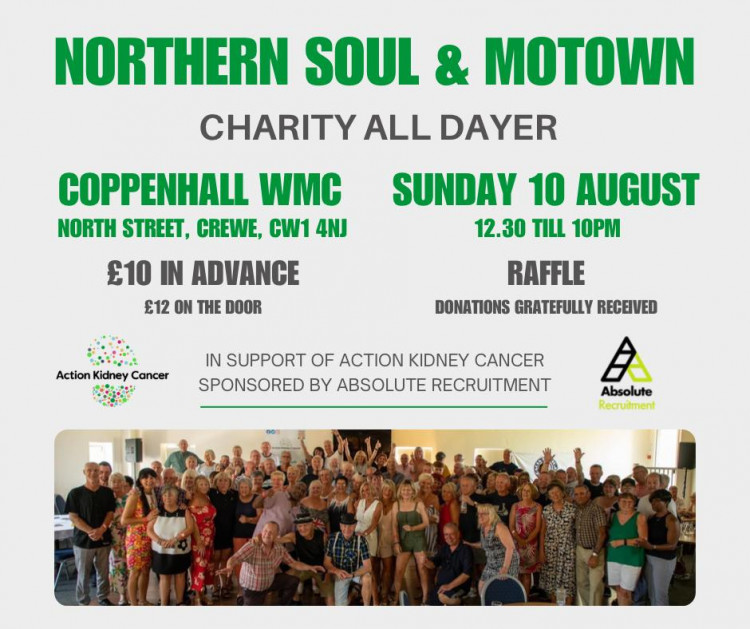 Charity Northern Soul & Motown All Dayer Charity Northern Soul & Motown All Dayer
