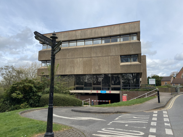 Barrack Street office block remains empty (image by Nub News)