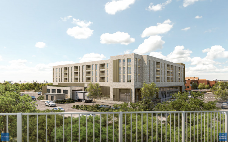 How the developed site might look