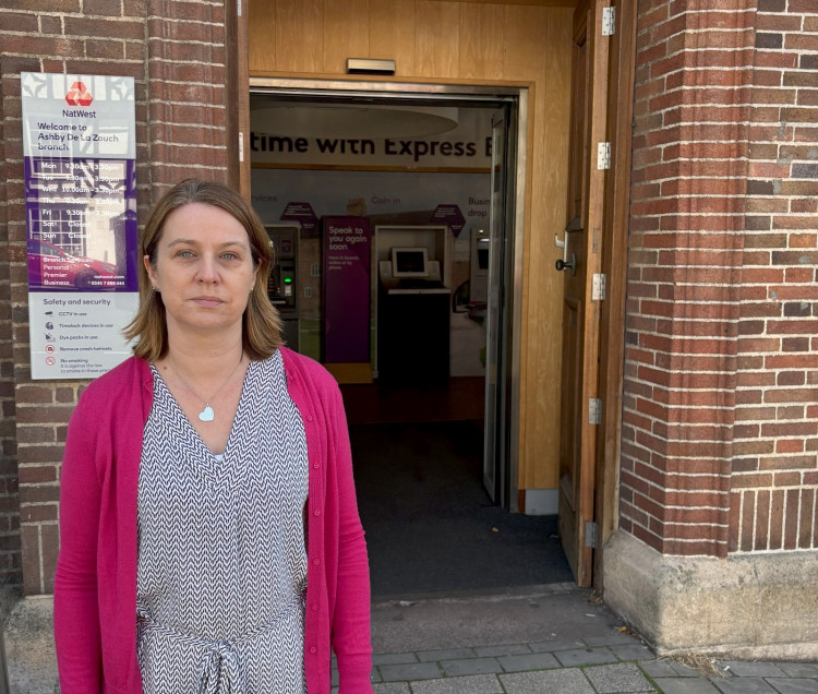MP Amanda Hack is working with Cash Access UK to ensure Ashby does not lose vital banking services (Photo: Amanda Hack)
