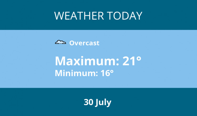 Here is Chester today's weather forecast provided by Mr Data