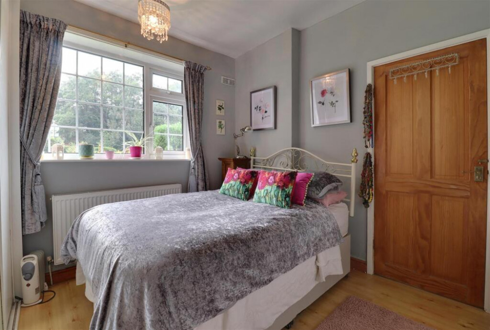 One of three bedrooms (Credit: Stephenson Browne)