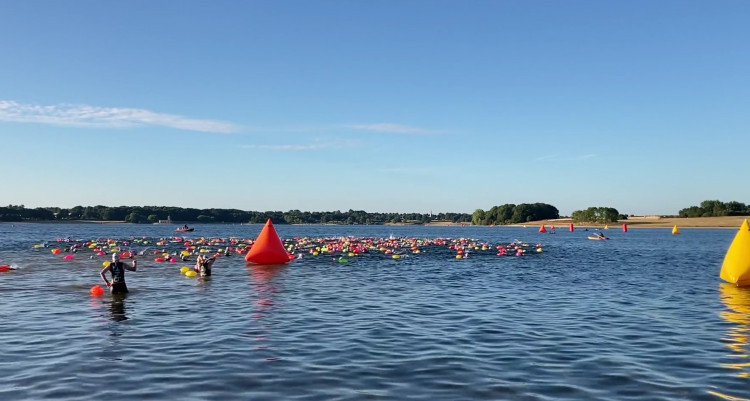 Take a plunge this weekend with Swim Rutland 2025 and a host of other local events (Photo: Pace Maker Events)
