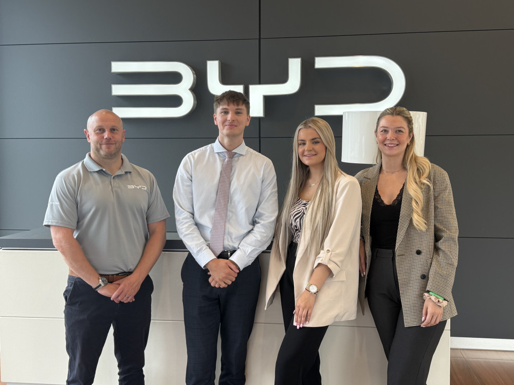 BYD Crewe, Beswick Drive, have been recognised as 'Highly Rated' in the Autotrader Awards 2025 (Swansway). BYD Crewe, Beswick Drive, have been recognised as 'Highly Rated' in the Autotrader Awards 2025 (Swansway).