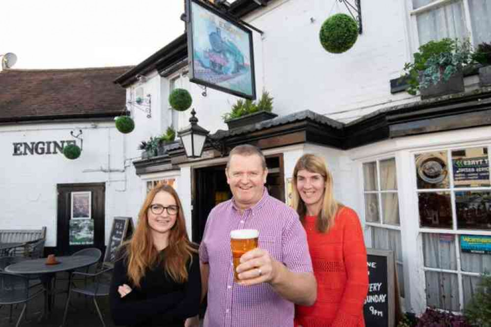 The Engine won "Community Pub of the Year 2019" from Star Pubs and Bars