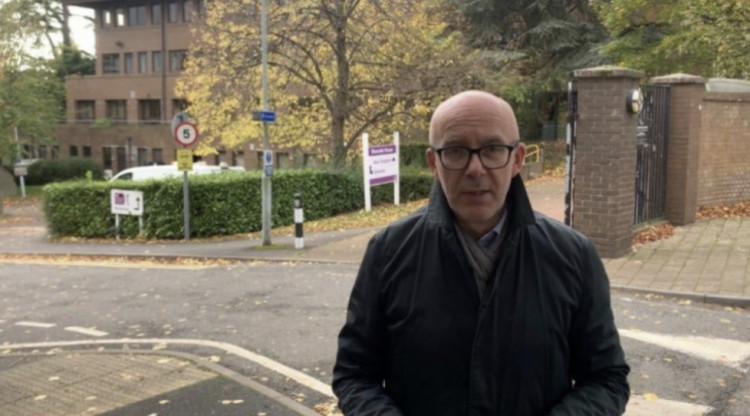 MP Matt Western on Women's football and Gaza (image via Matt Western office)