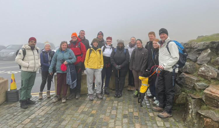 A&E staff are taking on the Three Peaks Challenge this weekend (Credit: ECNHST)