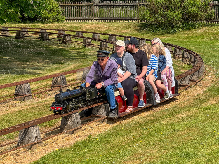 The Peacock Railway, Willaston, welcomed visitors for its first-ever mid-week running day in July, with more planned across August (Jonathan White).