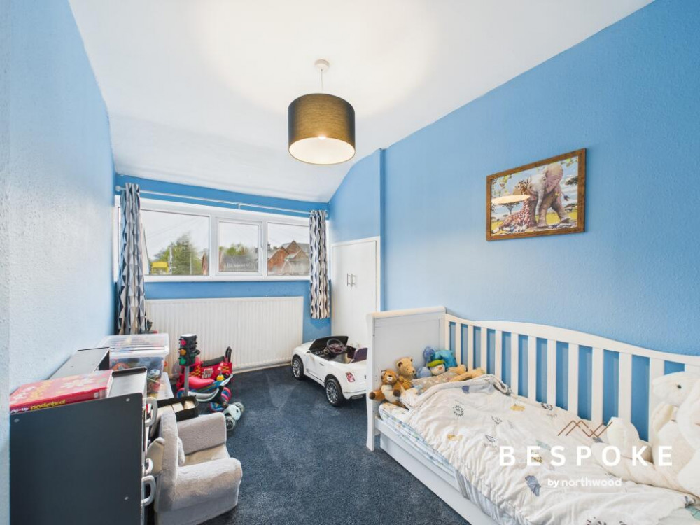 Bedroom three (Credit: BESPOKE by Northwood) Bedroom three (Credit: BESPOKE by Northwood)