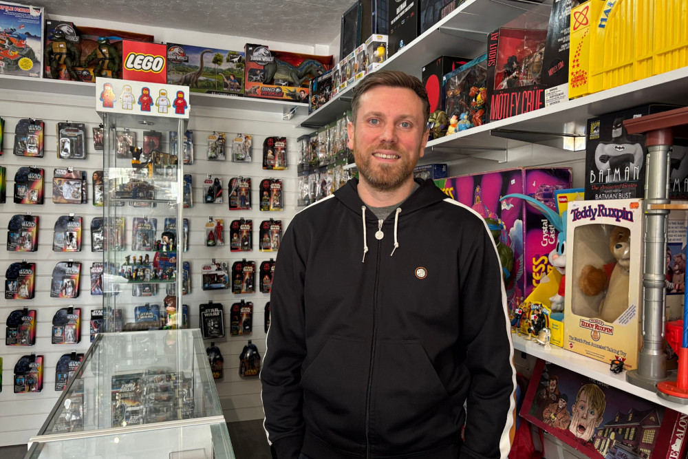 Jon Twigg opened Droids vs Dinosaurs in Newcastle last week. (Nub News) Jon Twigg opened Droids vs Dinosaurs in Newcastle last week. (Nub News)
