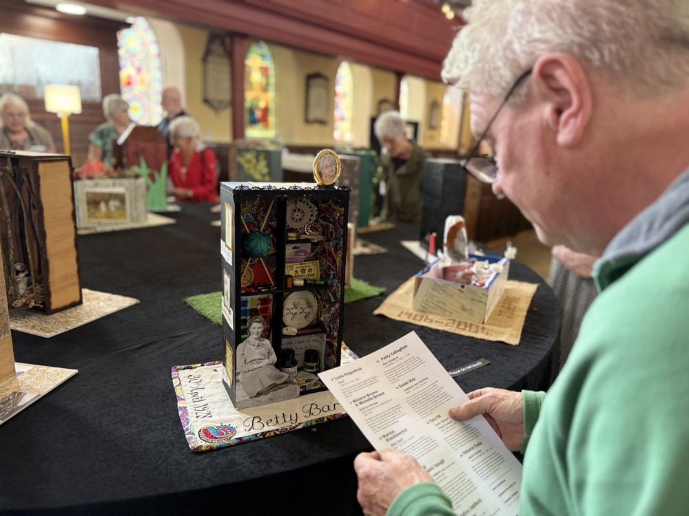 Foremothers, an art installation by Maccreate, is now on display at Christ Church (Credit: Maccreate) Foremothers, an art installation by Maccreate, is now on display at Christ Church (Credit: Maccreate)