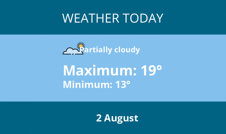 Here is Chester today's weather forecast provided by Mr Data