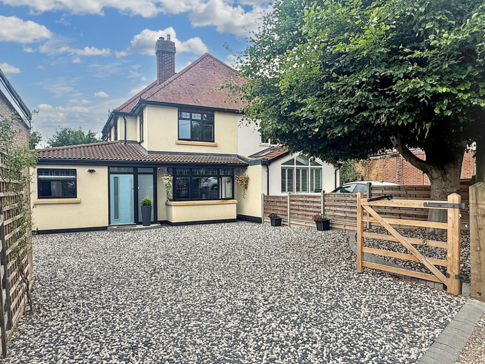 This week we have looked at a four-bedroom home on Castle Road currently available for £850,000