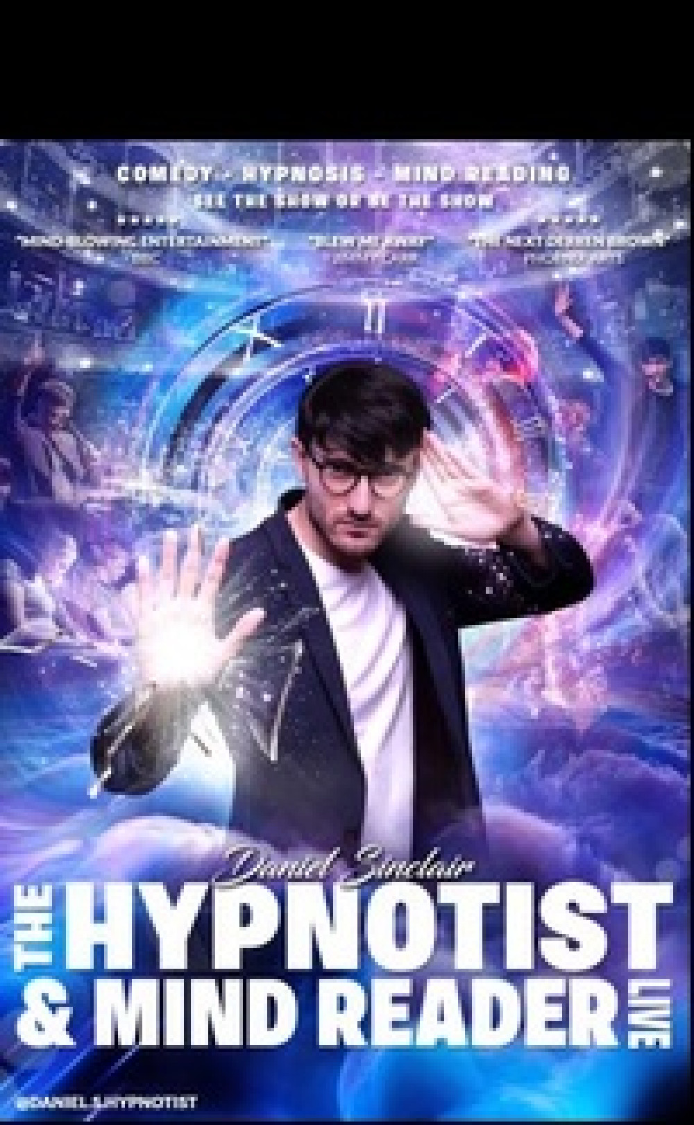 THE HYPNOTIST AND MIND READER LIVE