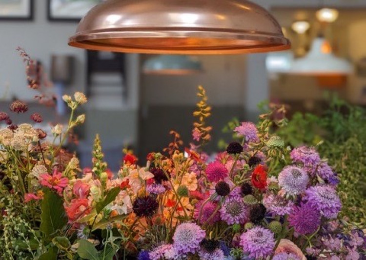 Flower arranging workshop at Picturedrome