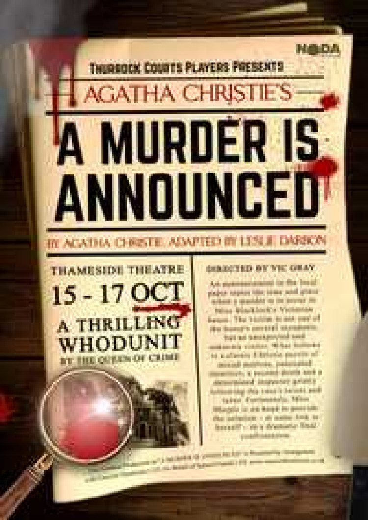 A MURDER IS ANNOUNCED