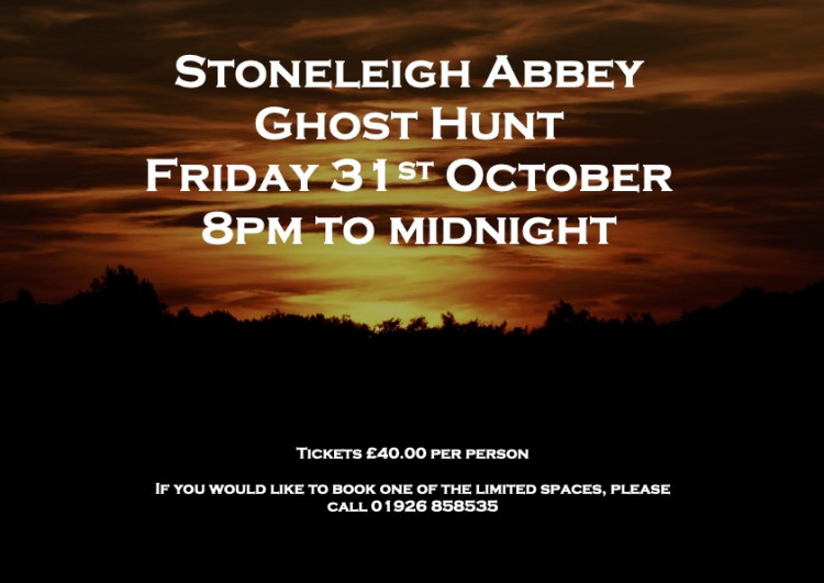 Halloween Ghost Hunt at Stoneleigh Abbey Halloween Ghost Hunt at Stoneleigh Abbey