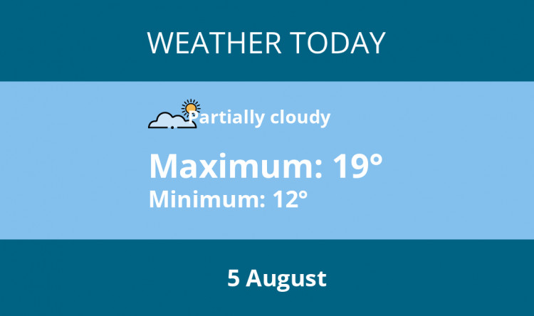 Here is Crewe today's weather forecast provided by Mr Data