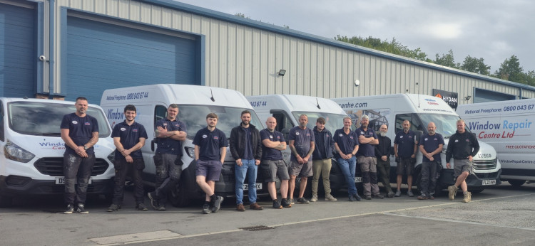 The installation depot in Newcastle-under-Lyme where all the installation teams work from, including bespoke conservatory, window, fascia and building teams. (Photo: The Window Repair Centre)