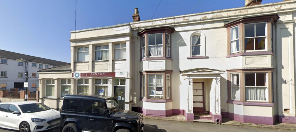 Plans approved for three one-bedroom flats at funeral directors in Leamington (image via planning application)